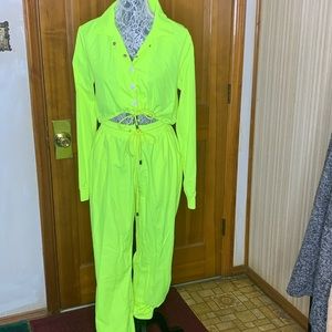 Neon green set